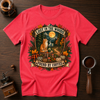 Lost In The Woods Found By Coffee Dyed T-shirt
