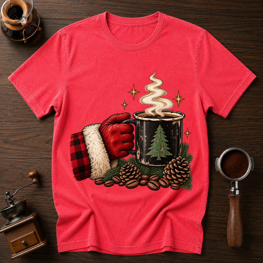 Santa's Serious Break Dyed T-shirt