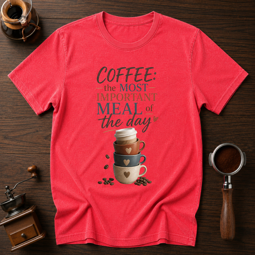Most Important Meal of the Day Dyed T-shirt