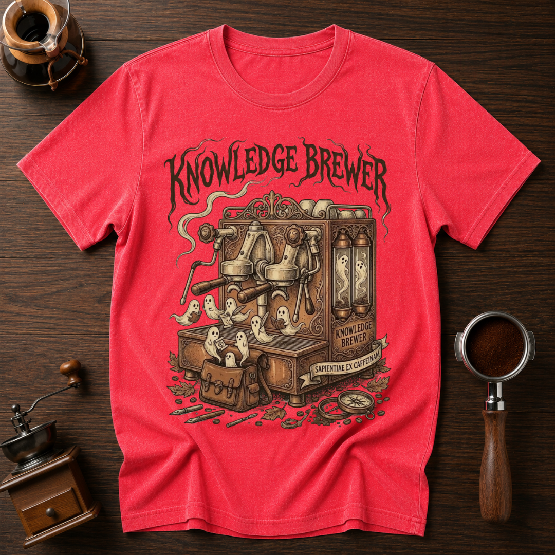 Knowledge Brewer Dyed T-shirt