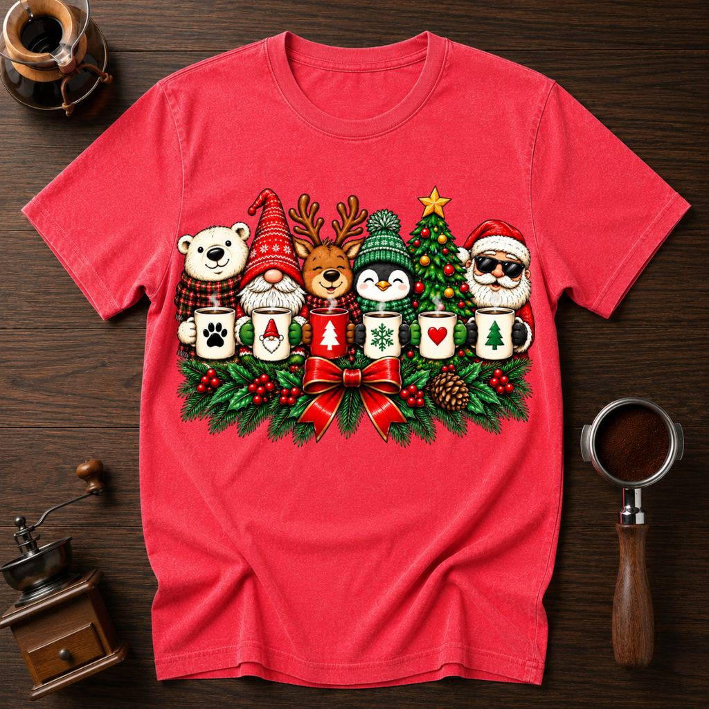 The Christmas Line Up Dyed T-shirt