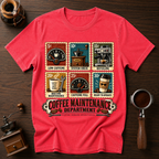 Coffee Through The Ages Dyed T-shirt