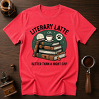 Litterary Latte Dyed T-shirt