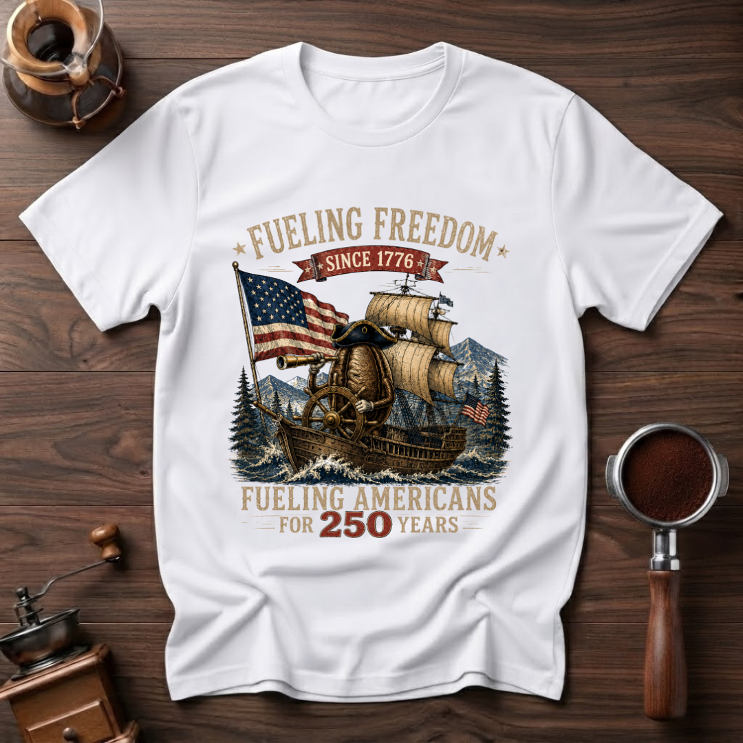 Journey to 250 Years of Freedom Dyed T-shirt