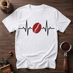 My Heart Beats for Coffee Dyed T-Shirt