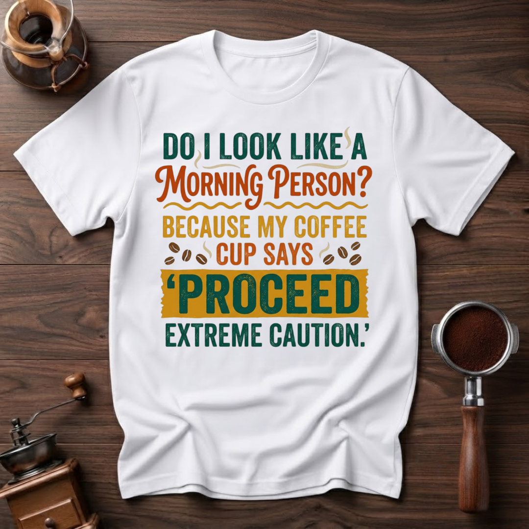 Proceed with Caution Dyed T-shirt