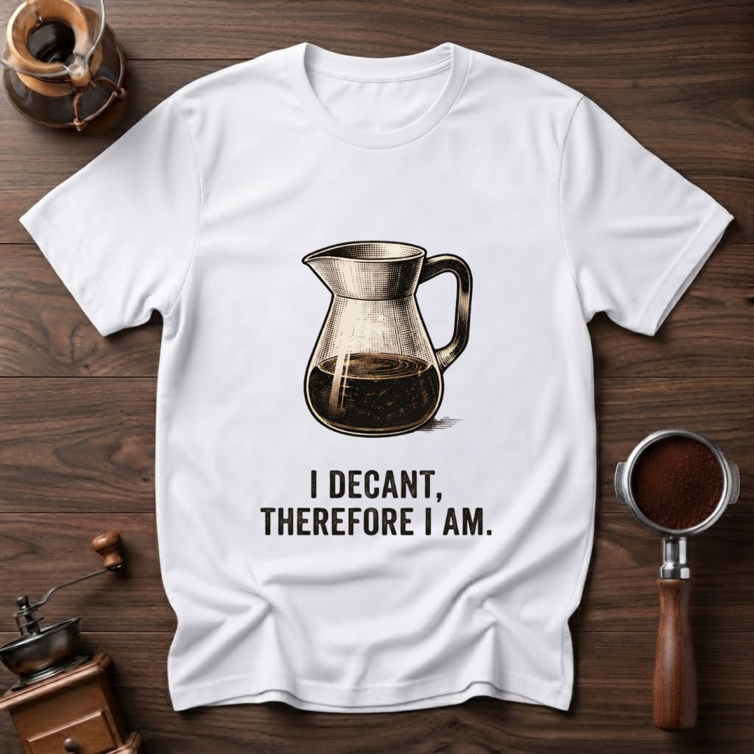 I Decant Therefore I Am Dyed T-shirt
