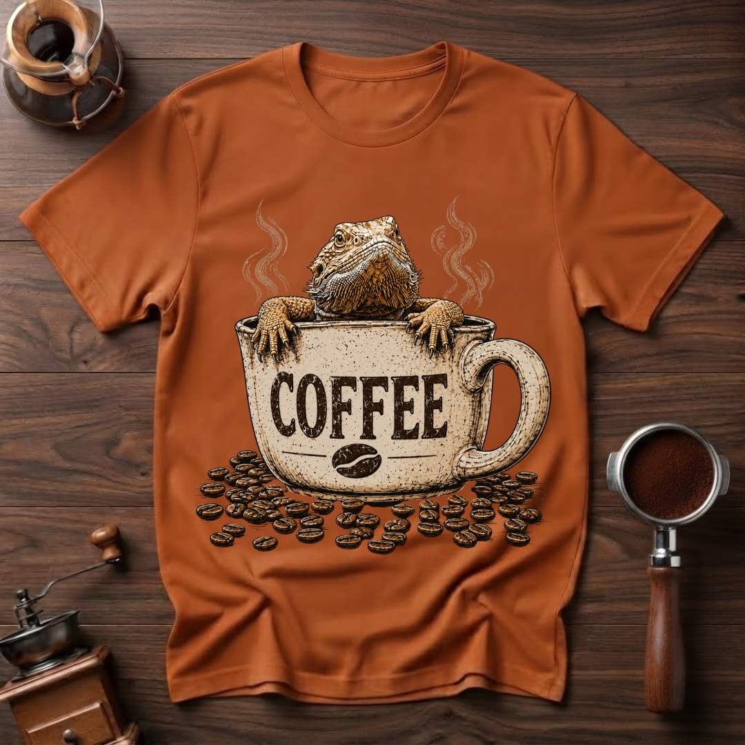 Dragon in a Mug Dyed T-shirt