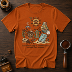 Caffeinating and Parentlng Dyed T-shirt