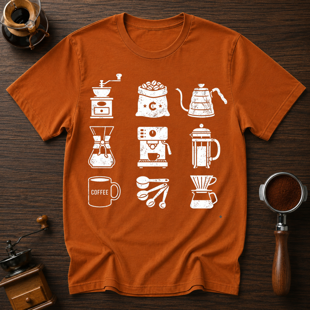 Coffee Objects Dyed T-shirt