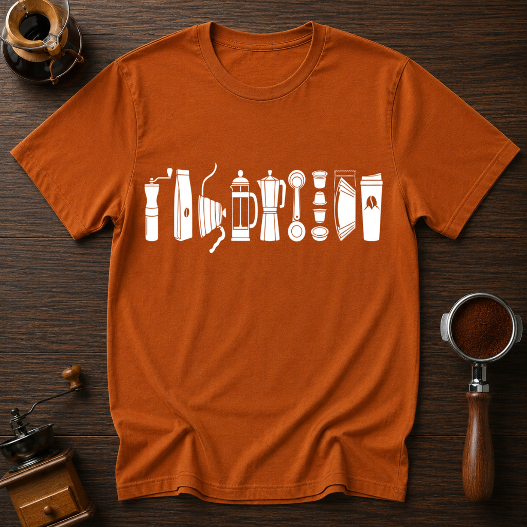 Coffee Essentials Dyed T-shirt