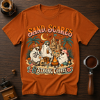 Scares Sand & Strong Coffee Dyed T-shirt