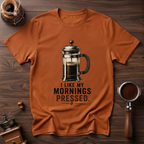 I Like My Mornings Pressed Dyed T-shirt