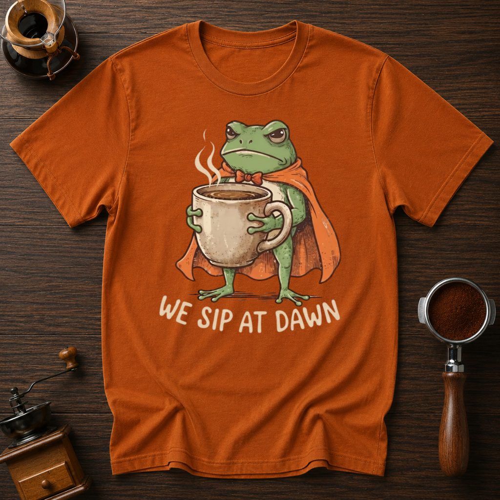 We Ride at Dawn Dyed T-shirt