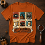 Coffee Through The Ages Dyed T-shirt