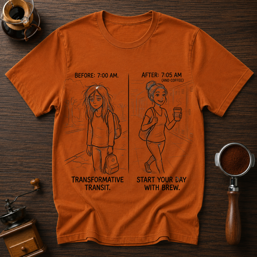 Before 7am & After Dyed T-shirt