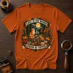 Lost In The Woods Found By Coffee Dyed T-shirt