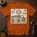 Tiny Feet Tall Brews Dyed T-shirt