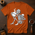Survival Powered by Coffee Dyed T-shirt