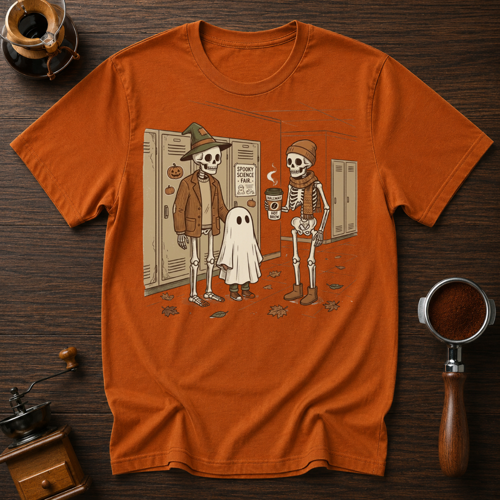 Spooky Science Fair Dyed T-shirt