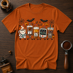 Caffeinated Emergency Department Dyed T-shirt