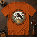 Black Cat Coffee Dyed T-shirt