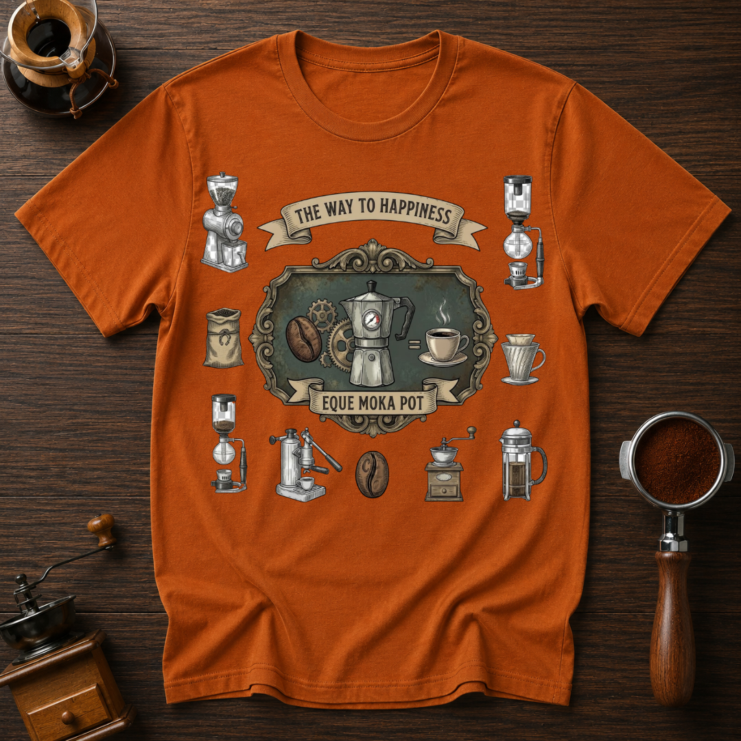 The Way to Happiness Dyed T-shirt