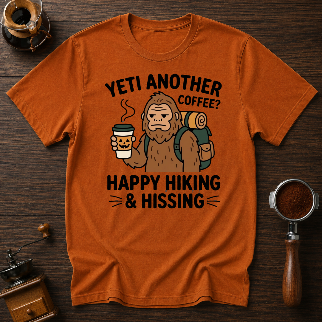 Yeti Another Coffee Dyed T-shirt