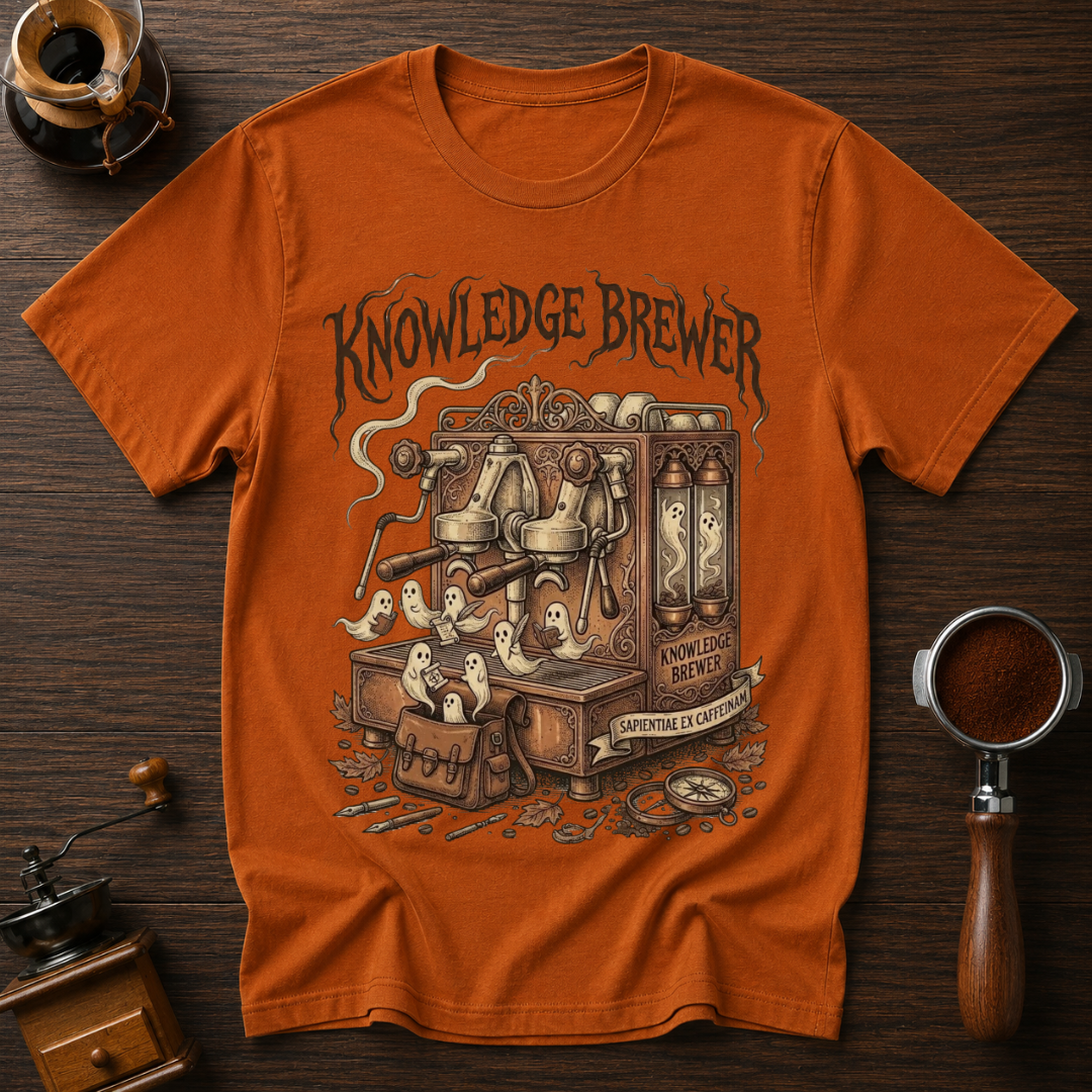 Knowledge Brewer Dyed T-shirt