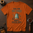 Mom's Survival Brew Dyed T-shirt