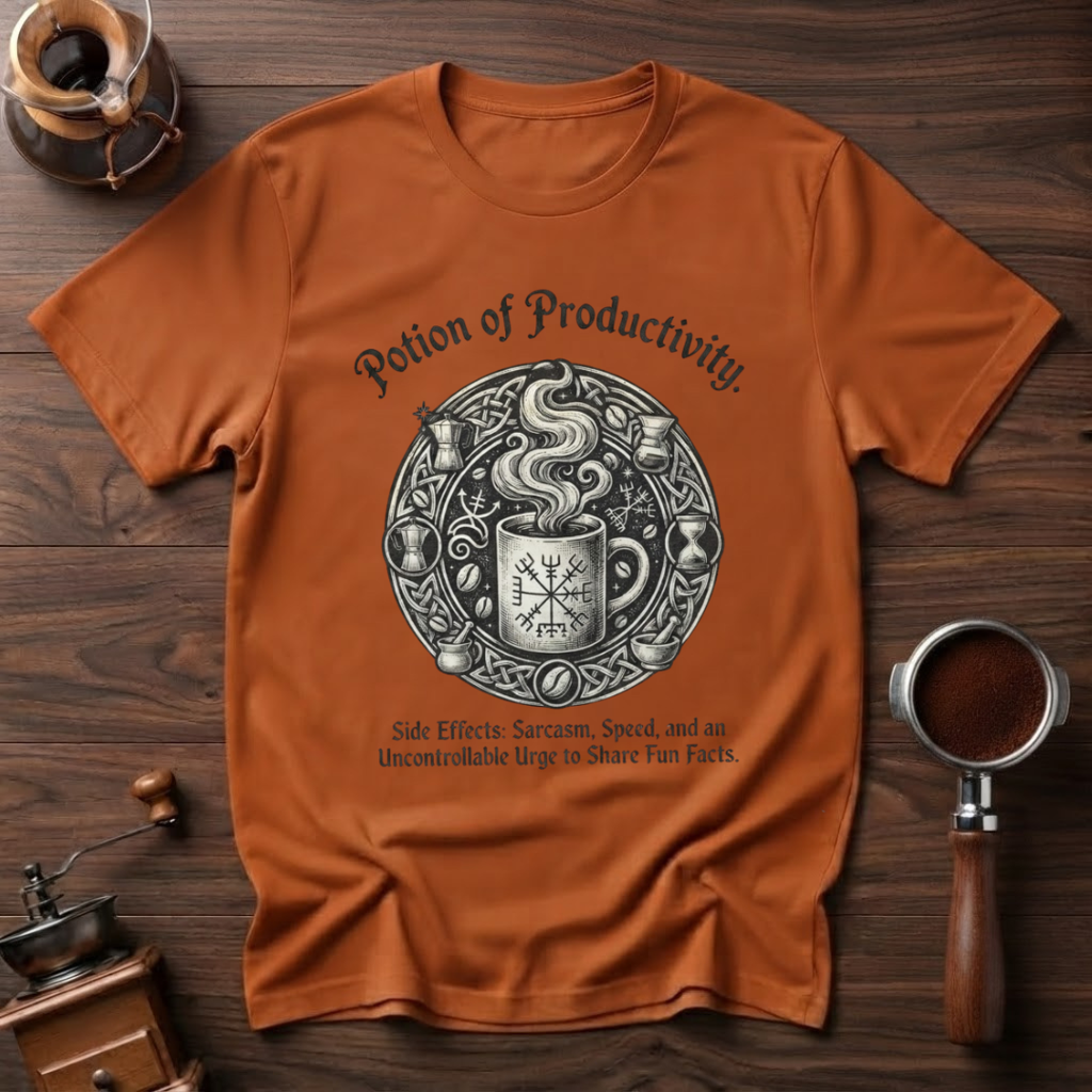 The Coffee Spell Dyed T-shirt