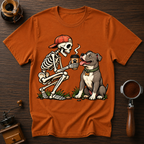 Coffee With My Pittie Dyed T-shirt