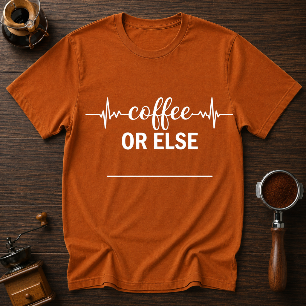 Coffee or ELSE Dyed T-shirt