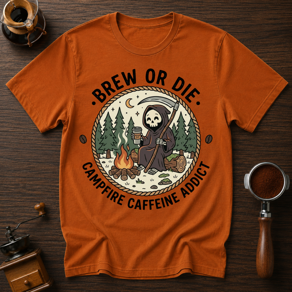Brew or Die Dyed T-shirt