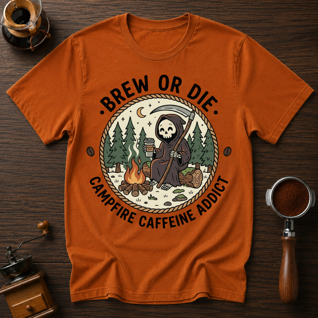 Brew or Die Dyed T-shirt