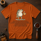 Frog's Caffenine Schedule Dyed T-shirt