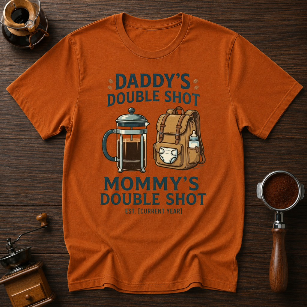 Mom & Dad's Double Shot Dyed T-shirt