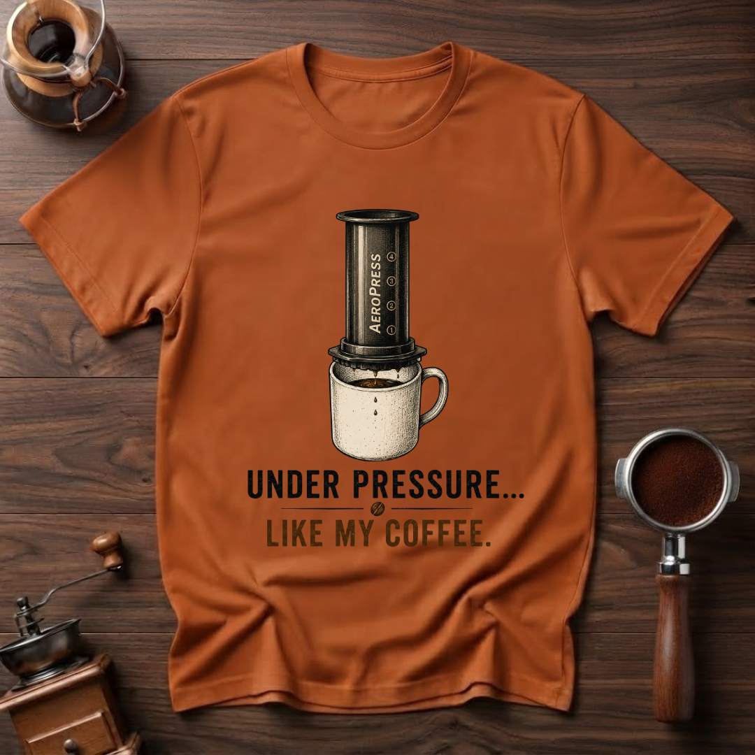 Coffee Under Pressure Dyed T-Shirt