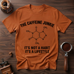 The Caffeine Junkie Dyed T-shirt