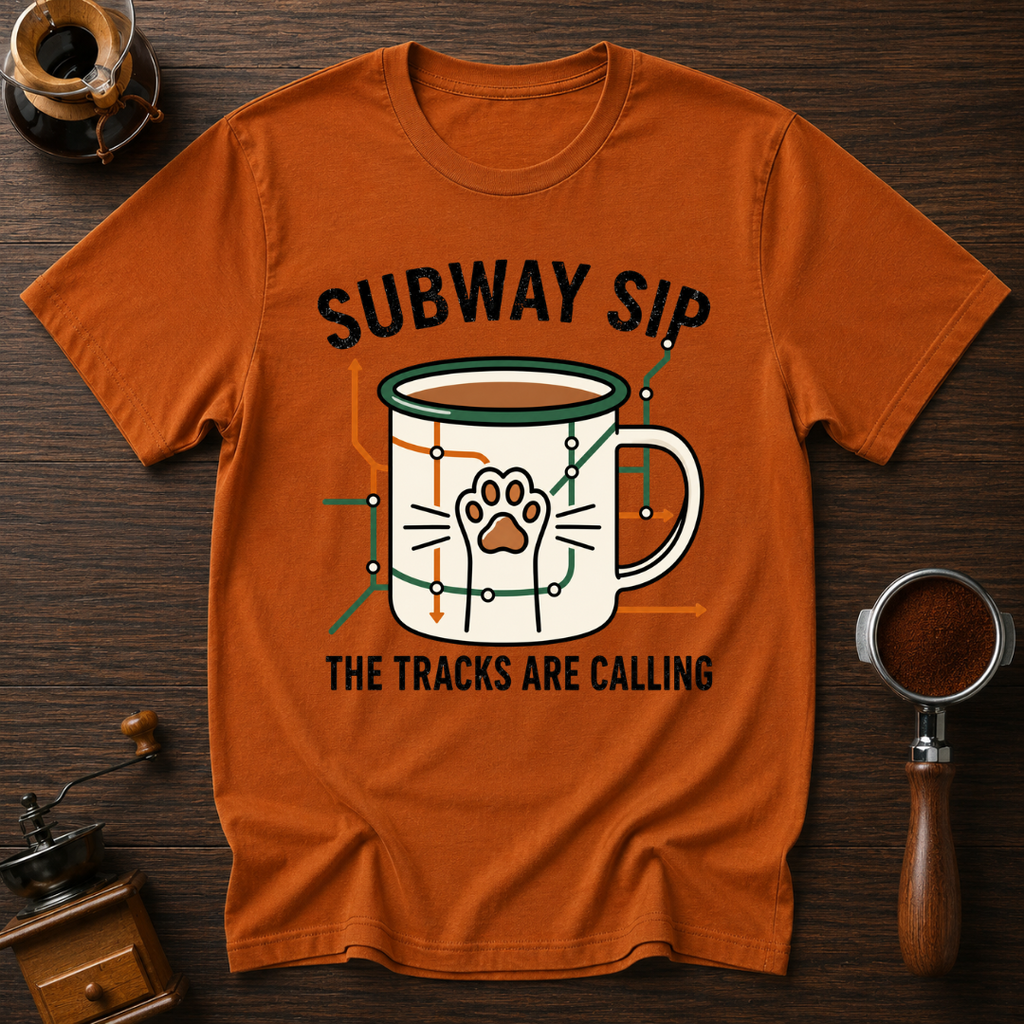 Subway Sip Dyed T-shirt