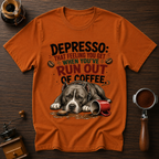 Depressed Pittie Dyed T-shirt