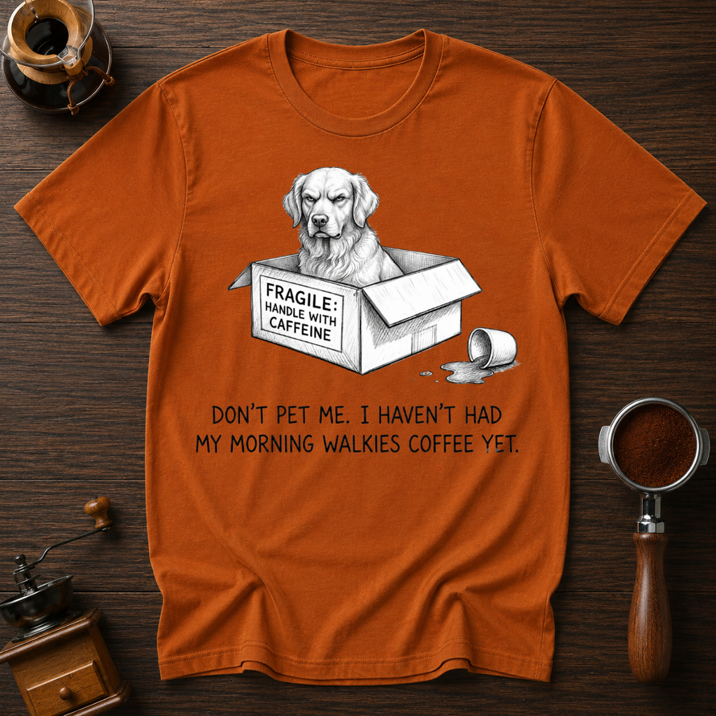 Coffee Walkies First Dyed T-shirt