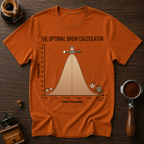 Optimal Brew Caculator Dyed T-shirt