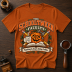 Teaching Is Scary Bring Coffee Dyed T-shirt