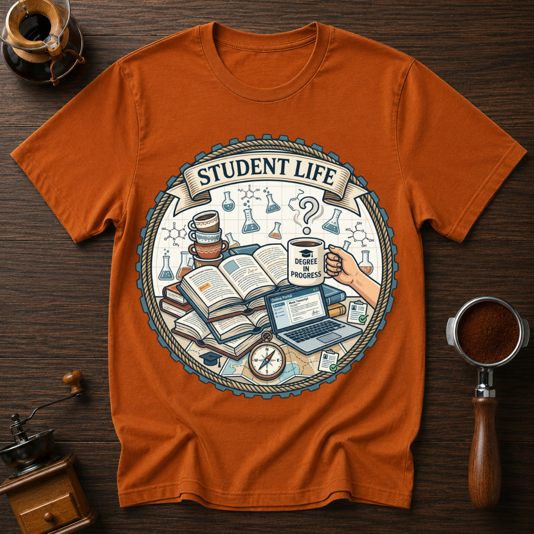 Student Life Dyed T-shirt