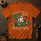 Cold Brew Before Boo Dyed T-shirt