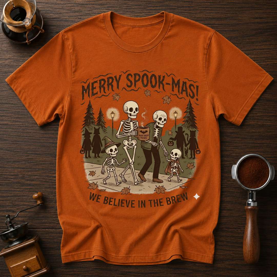 Merry Spook-Mas Dyed T-shirt